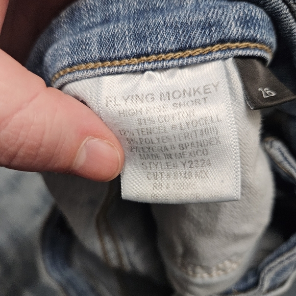Flying monkey distressed Cutoff shorts! - Picture 4 of 8